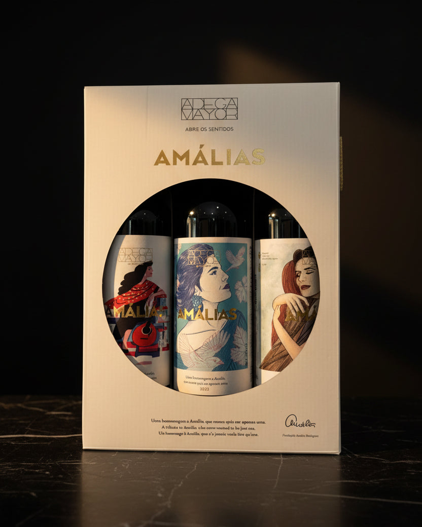 Conjunto Vinho Tinto Amálias 3x75cl