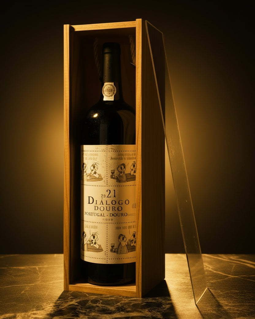 Vinho Tinto Dialogo 1.5L c/ cx Madeira